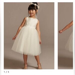 David’s bridal flower girl dress